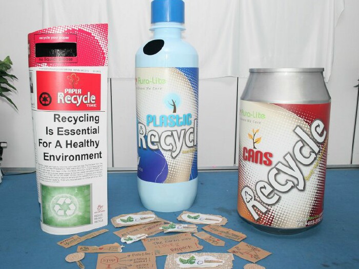Re-cycle bins Re-cycle bins