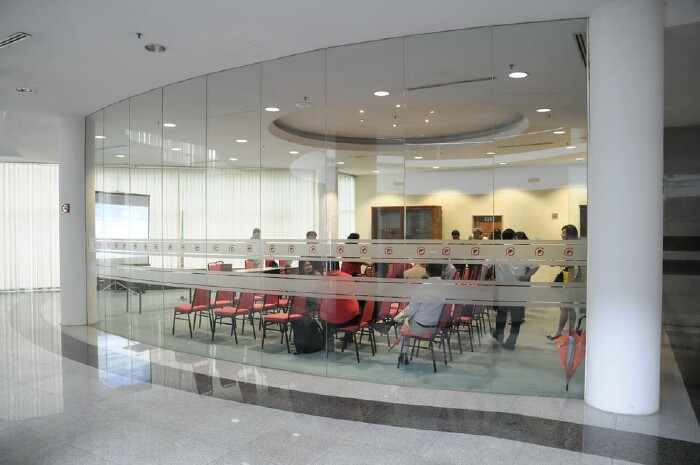 The meeting hall The meeting hall