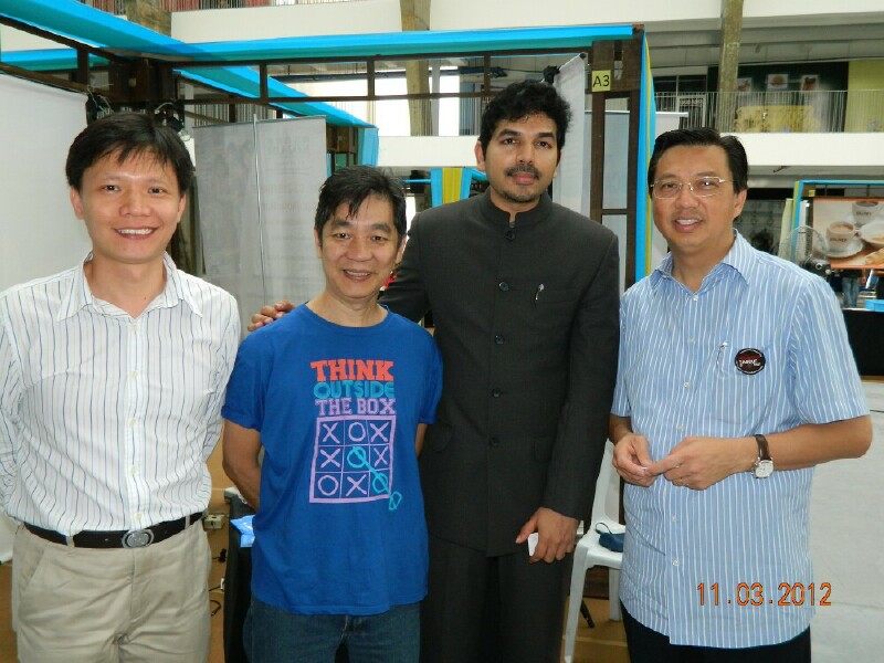 With LimTeckHoe, Mohan & Dato Sri Liow