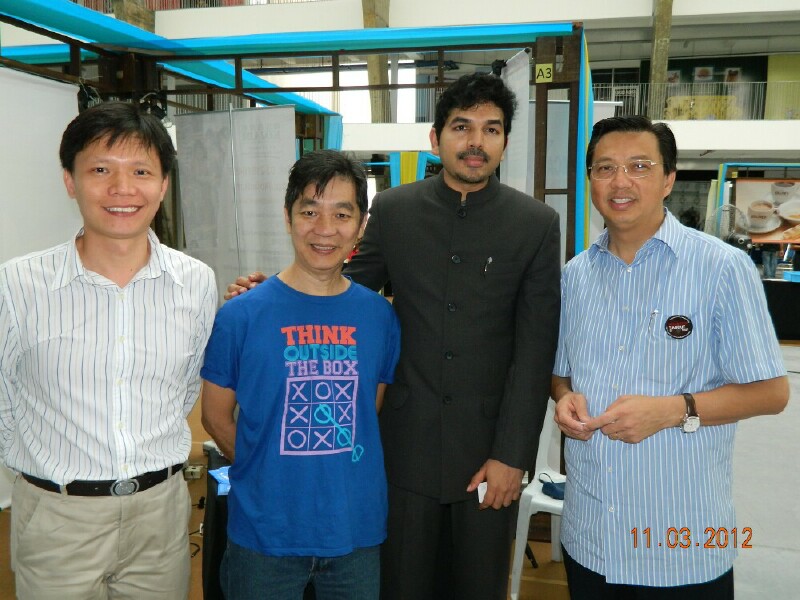 With LimTeckHoe, Mohan & Dato Sri Liow With LimTeckHoe, Mohan & Dato Sri Liow
