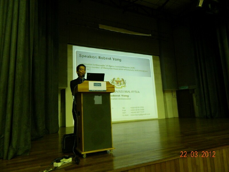 My topic...Thinking Without the Box My topic...Thinking Without the Box