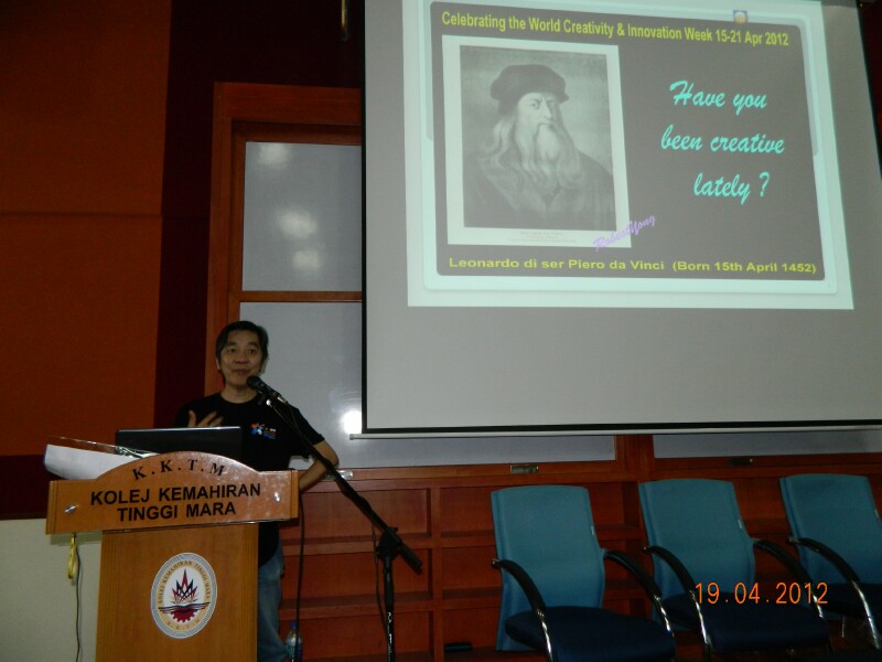 Leonado da Vinci, we are celebrating Leonado da Vinci, we are celebrating