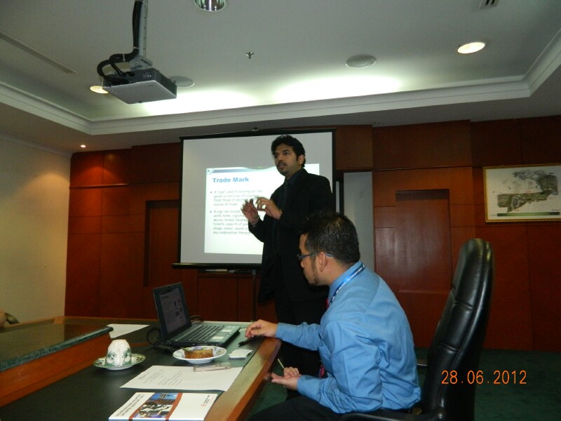 Mohan explaining the IP issues Mohan explaining the IP issues