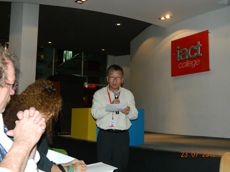 Mr Jason Chin, CEO of IACT