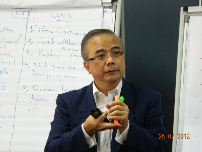 Trainer, Mr Ong Chee Eng Trainer, Mr Ong Chee Eng